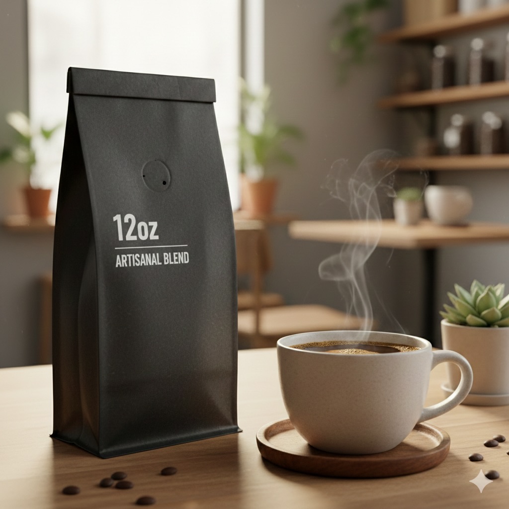 12oz coffee bag cups quantity