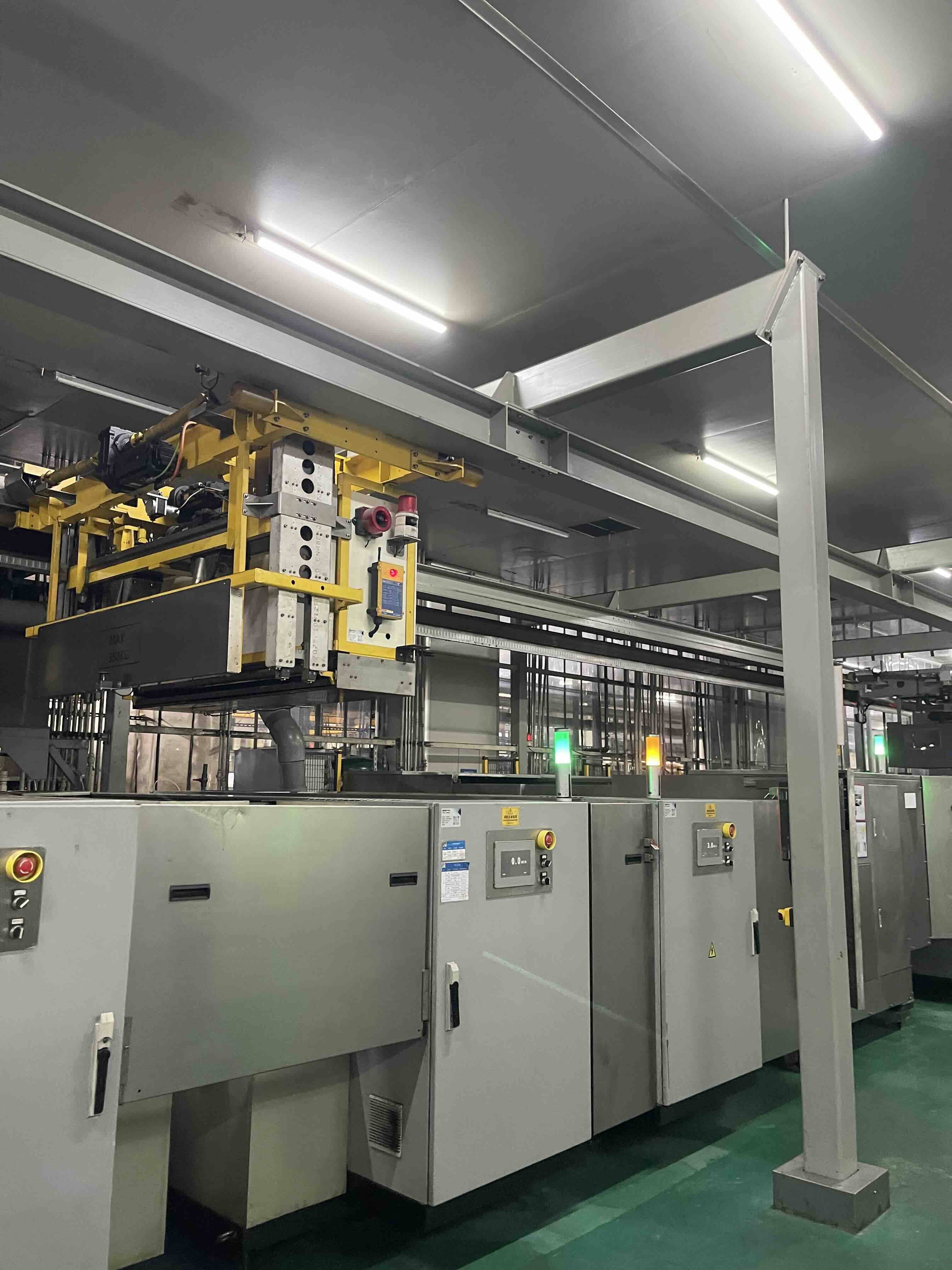Second view of chrome plating for gravure cylinders