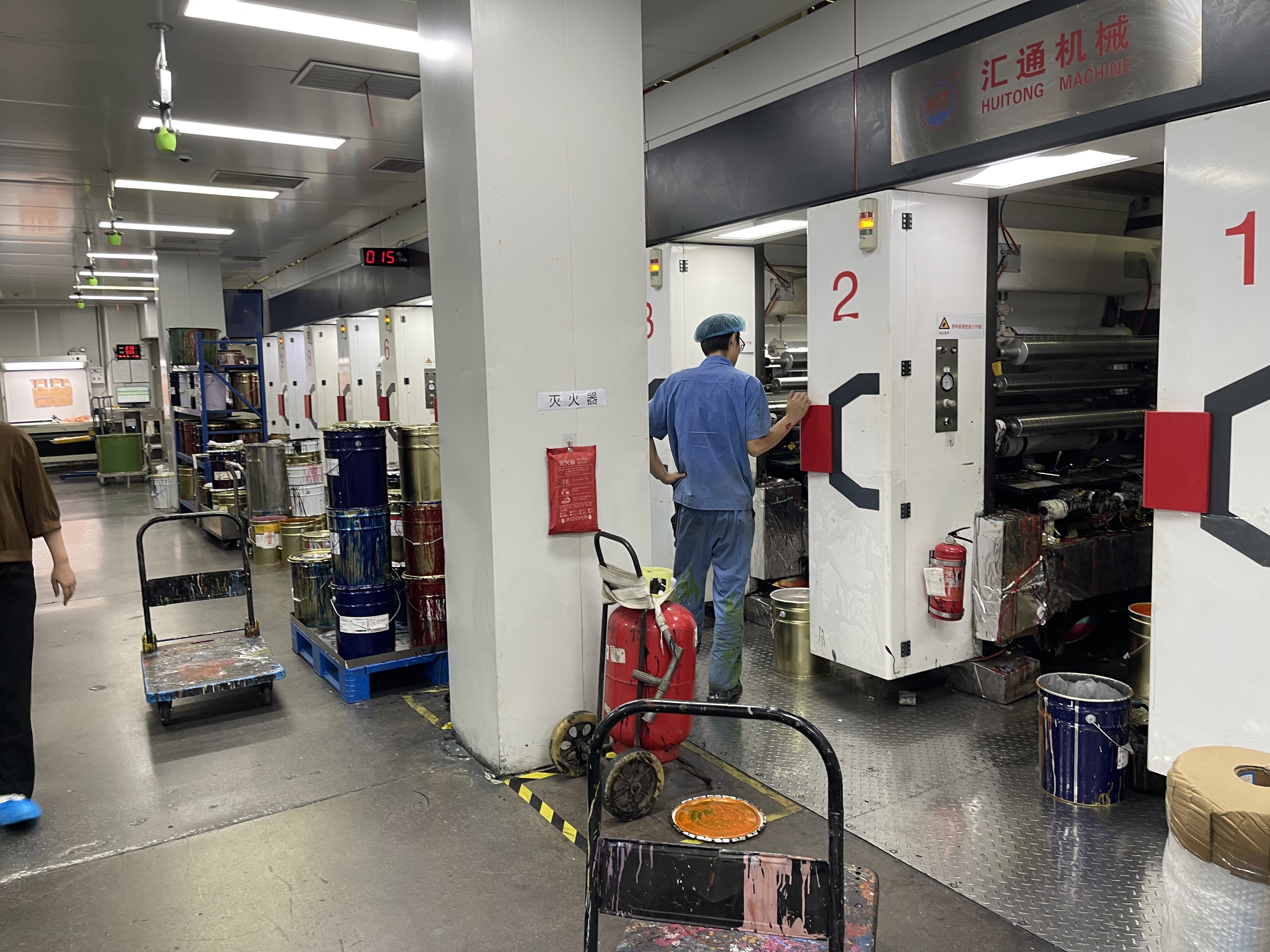 1 to 10 color printing area BioPouches industrial 1 to 10 color flexible packaging printing area