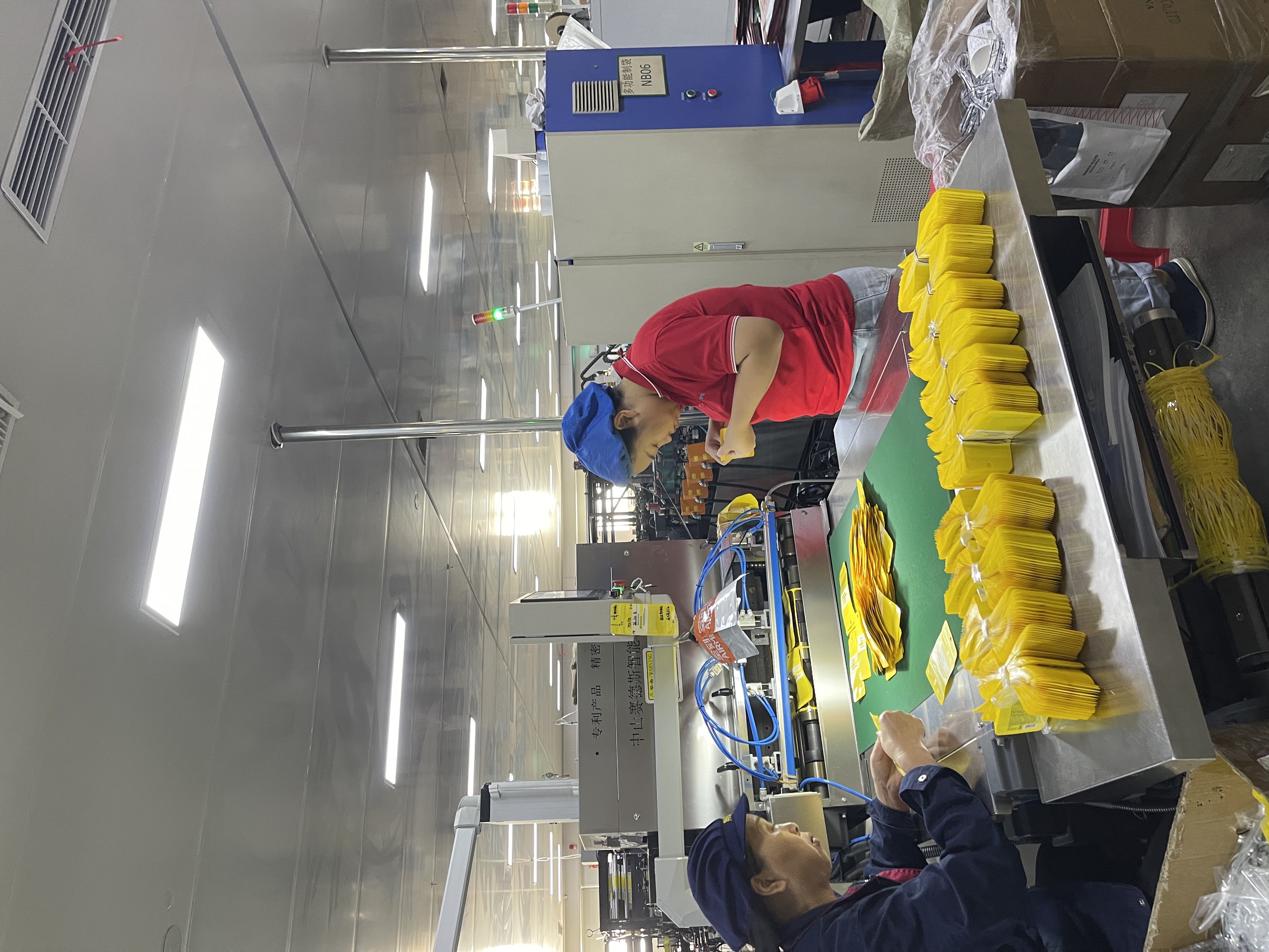 Sealing and folding inspection Sealing and folding inspection during flexible pouch manufacturing