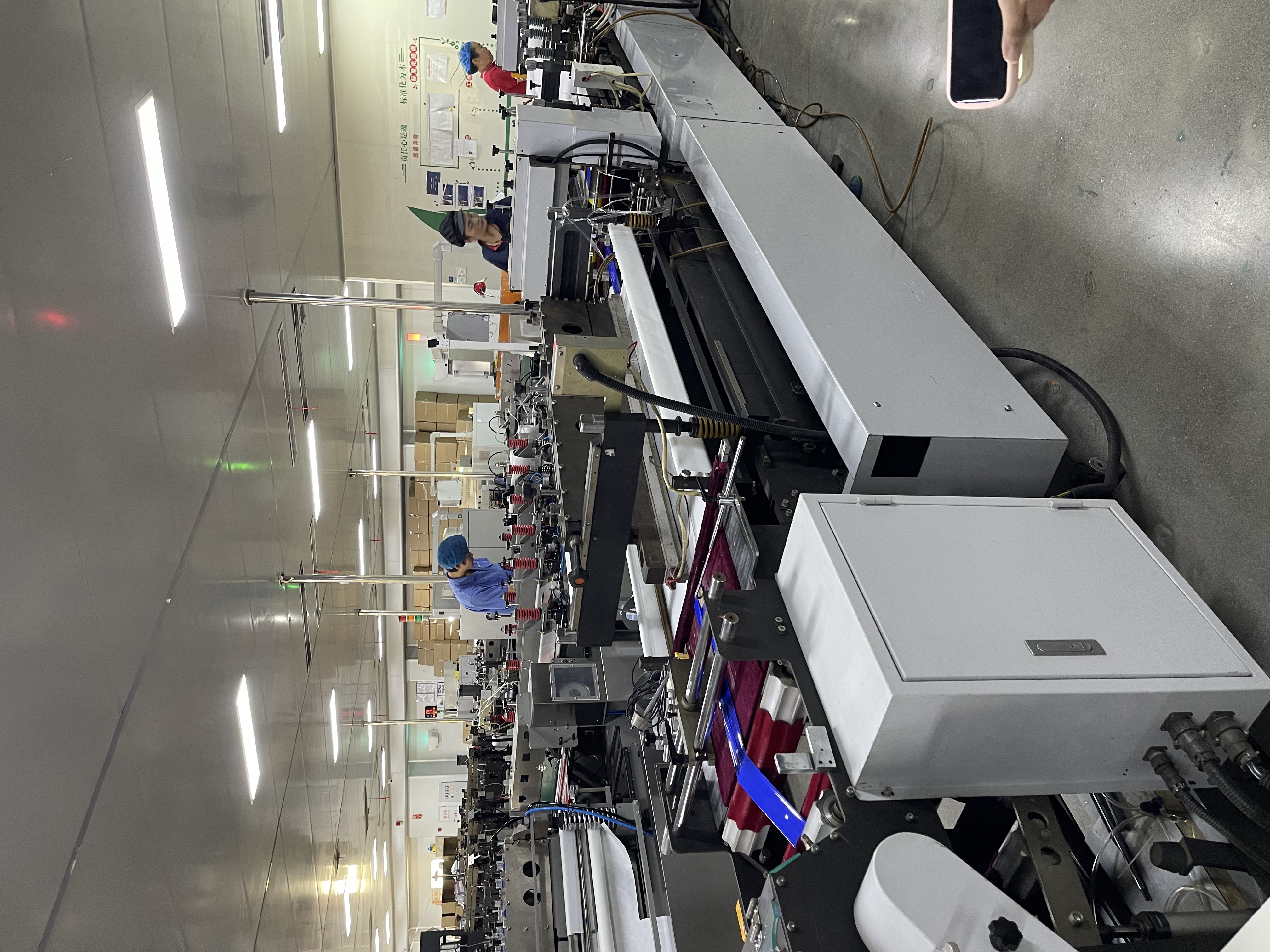 Pouch sealing and folding machine Industrial pouch sealing and folding machine at BioPouches