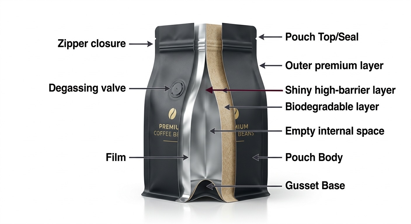 Inside the Perfect Coffee Pouch
