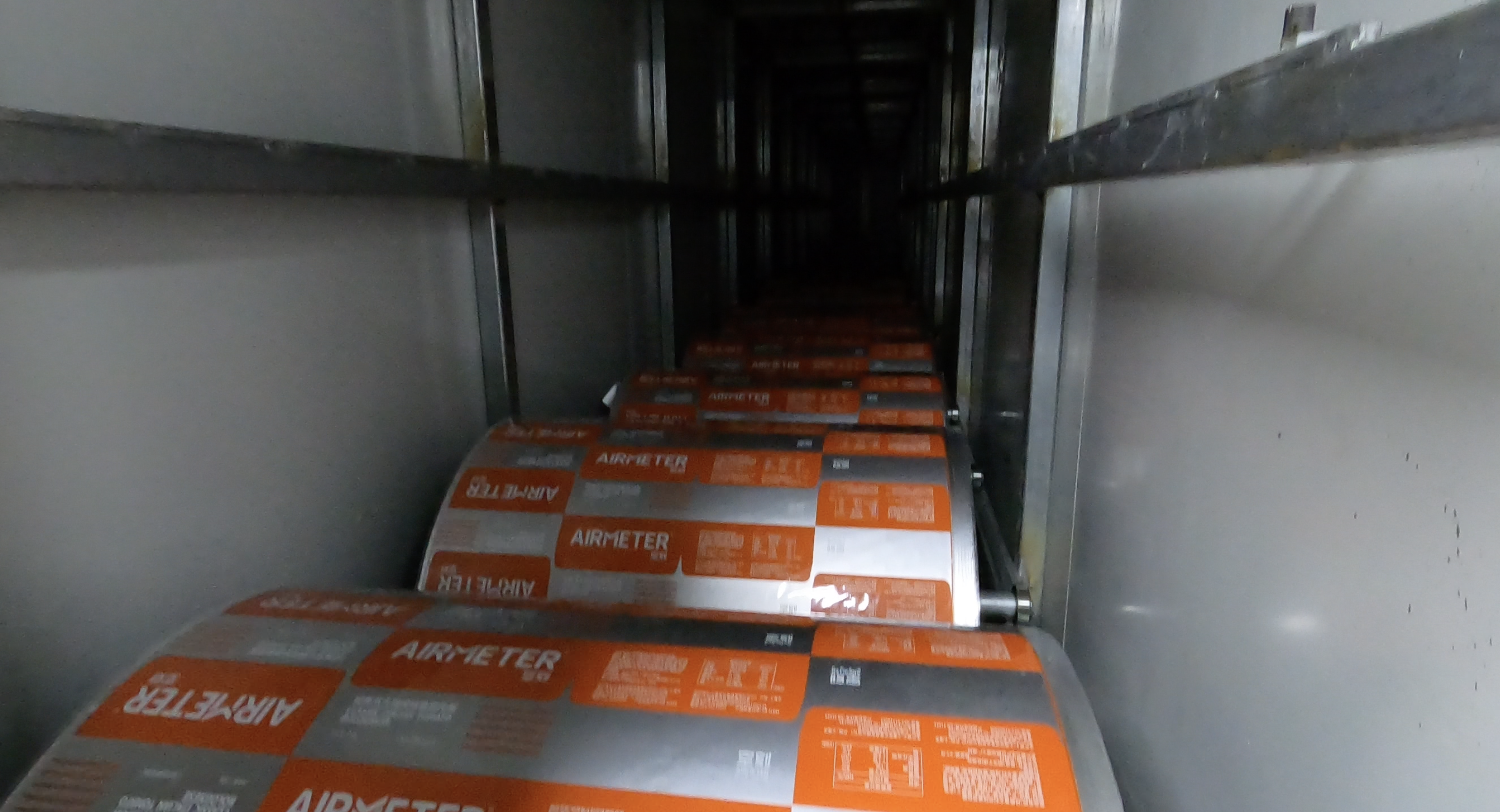 Drying and processing equipment used during flexible packaging production